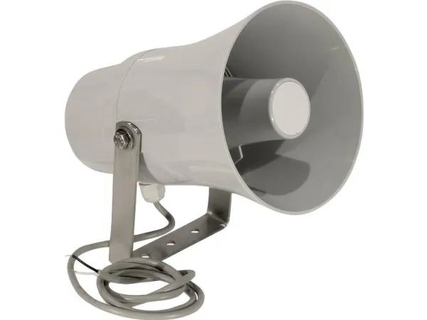 Visaton DK 6 MW - 100 V/70 V/8 Ohm Trykkammerhorn 20 W Grå 1 stk