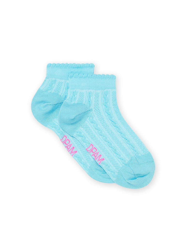 Chaussettes turquoises