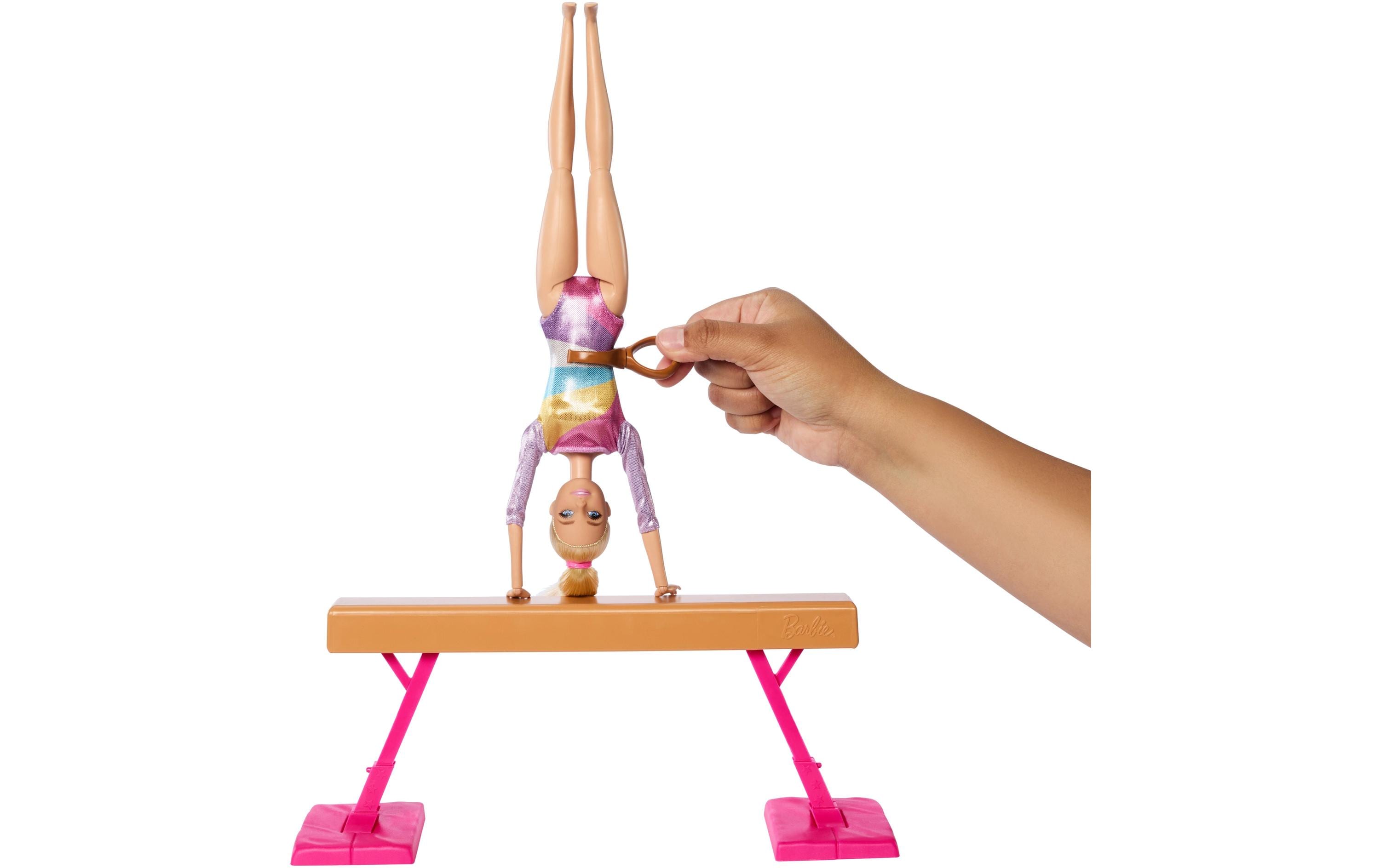 Spielset Barbie Refresh GymnasticsOlympische Spiele-Spielset für siegreiche Geschichten