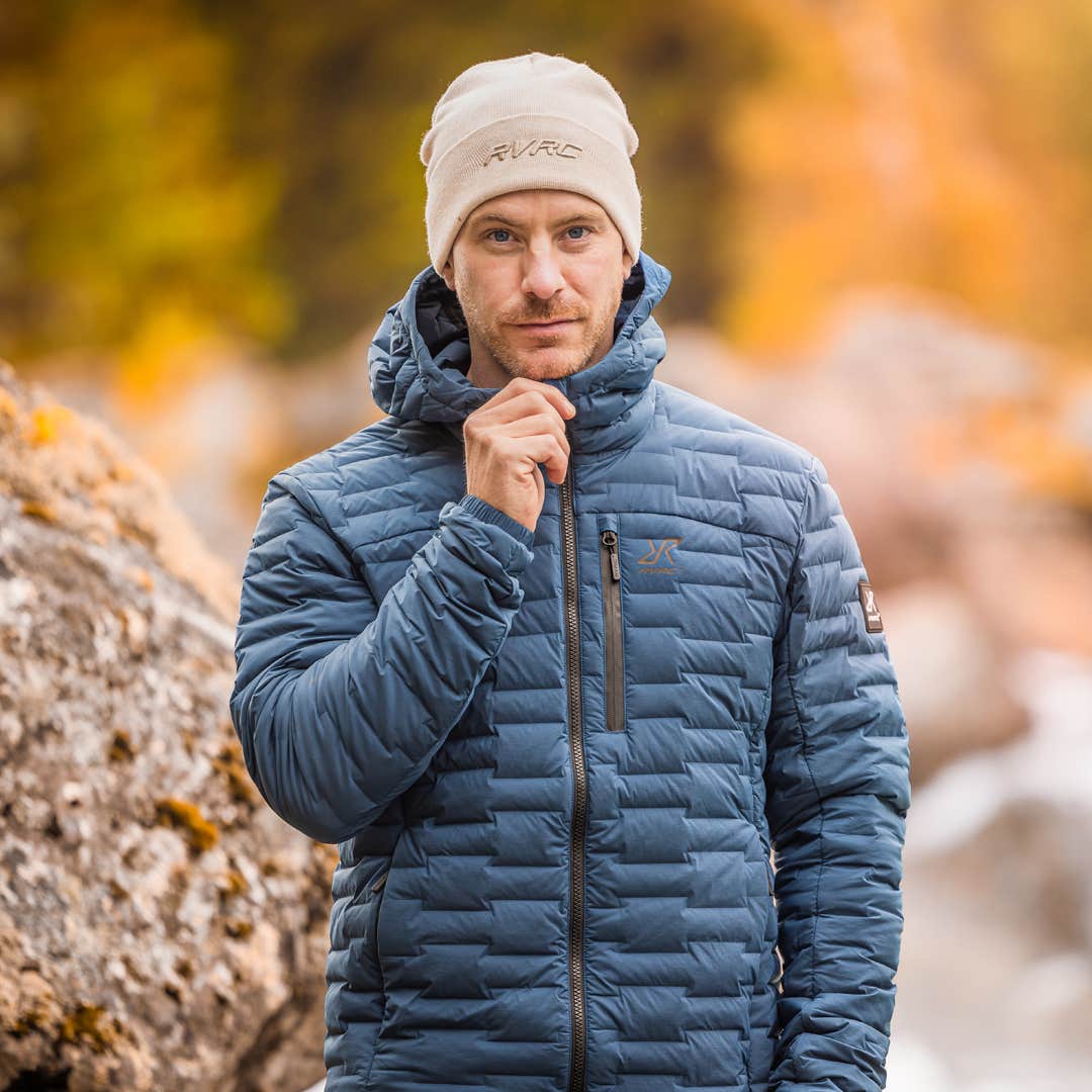 Merino 3D Logo Beanie  Peyote