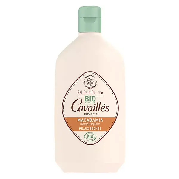 Rogé Cavaillès Gel de banho extra-rico orgânico de macadâmia 400ml