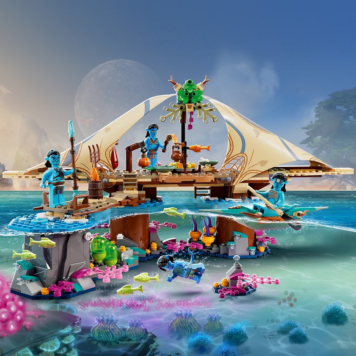 Le village aquatique de Metkayina Lego Avatar è75578