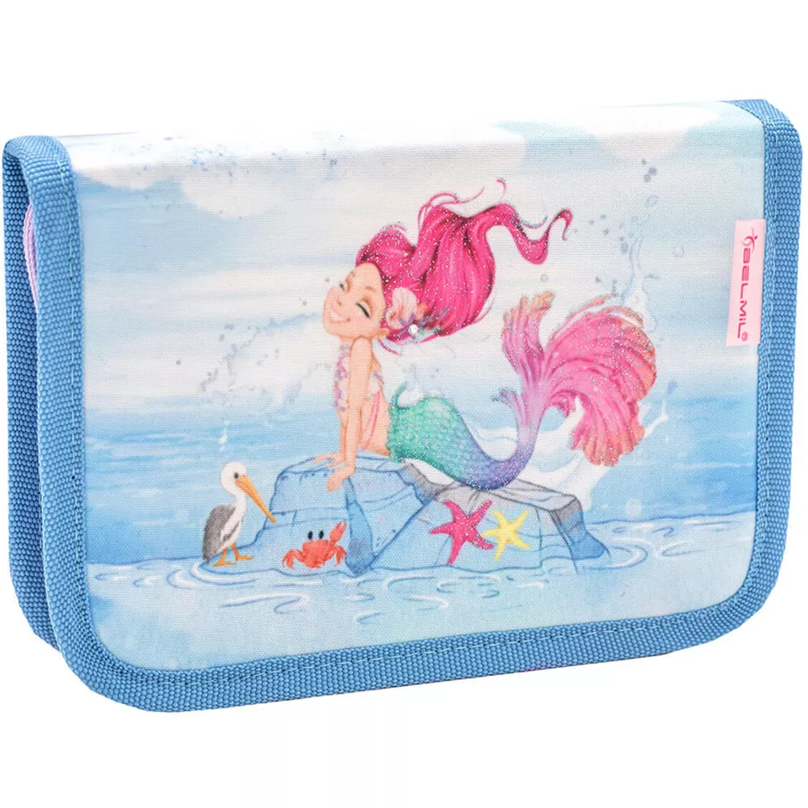 Belmil Schulranzen Classy Schulranzen Set 5-teilig mit Brustgurt Beautiful Mermaid