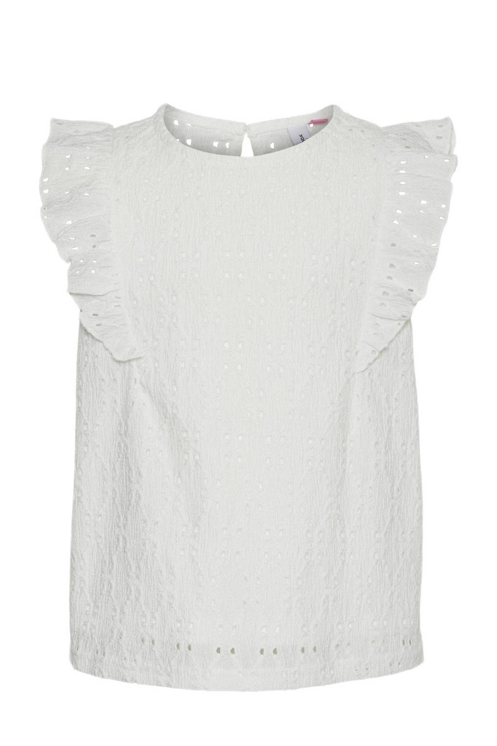 VERO MODA GIRL top VMPALMA wit
