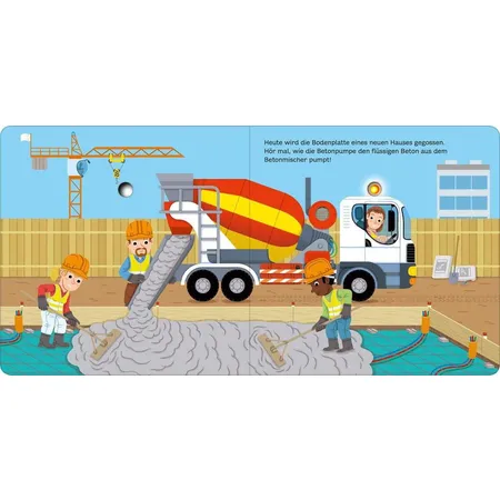 ars Edition Mein blinkendes Soundbuch - Auf der Baustelle