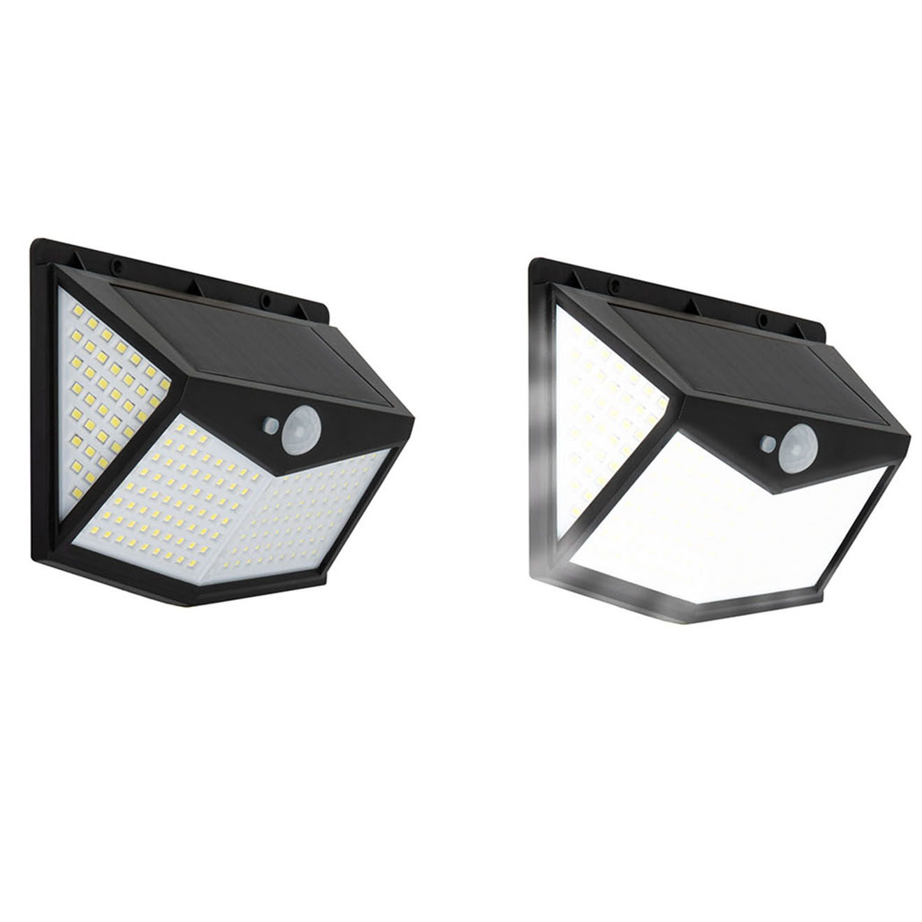 Pratik Garden 2 appliques murales thunderlight 3d quadri 212 led blanches - 15.7x5.7x11.6 cm