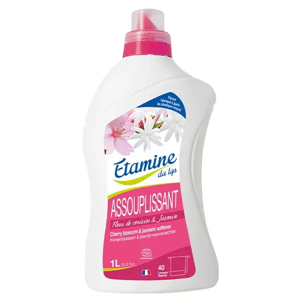 Étamine du Lys Assouplissant Fleur de Cerisier et Jasmin Bio 1L