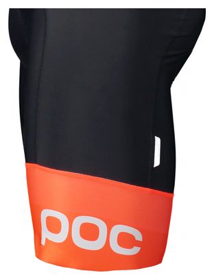 Cuissard Court Poc Essential Road VPDS Noir Uranium Blanc Hydrogen Orange