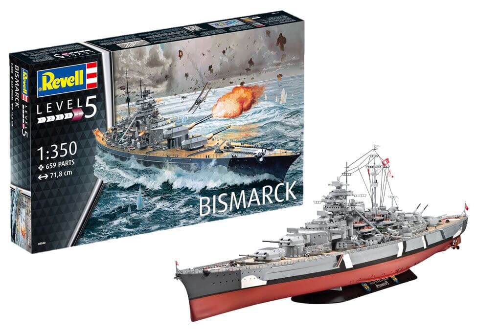 Bismarck, Revell Modellbausatz