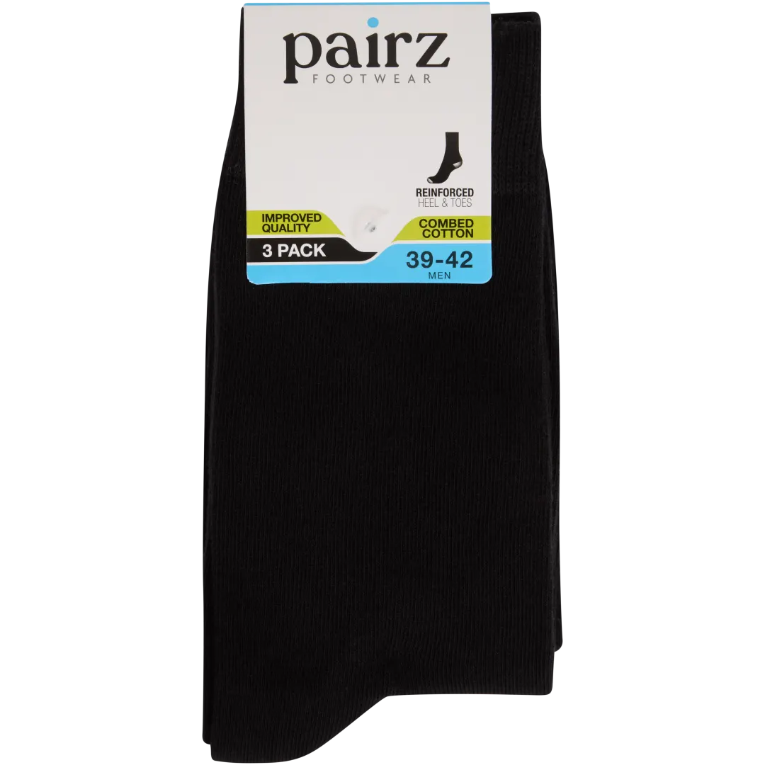 Pairz sokken Maat 39/42 | 3 paar