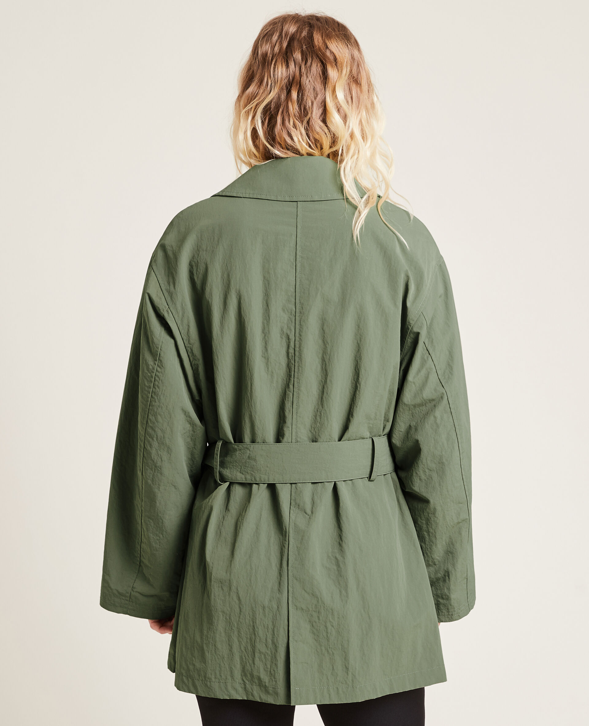 Trench court - Vert kaki