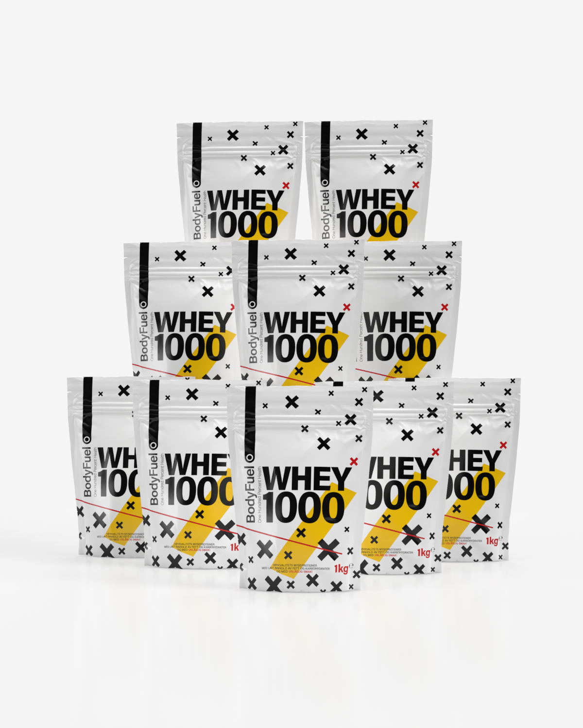 BodyFuel 1kg Whey 1000 (10-pack)