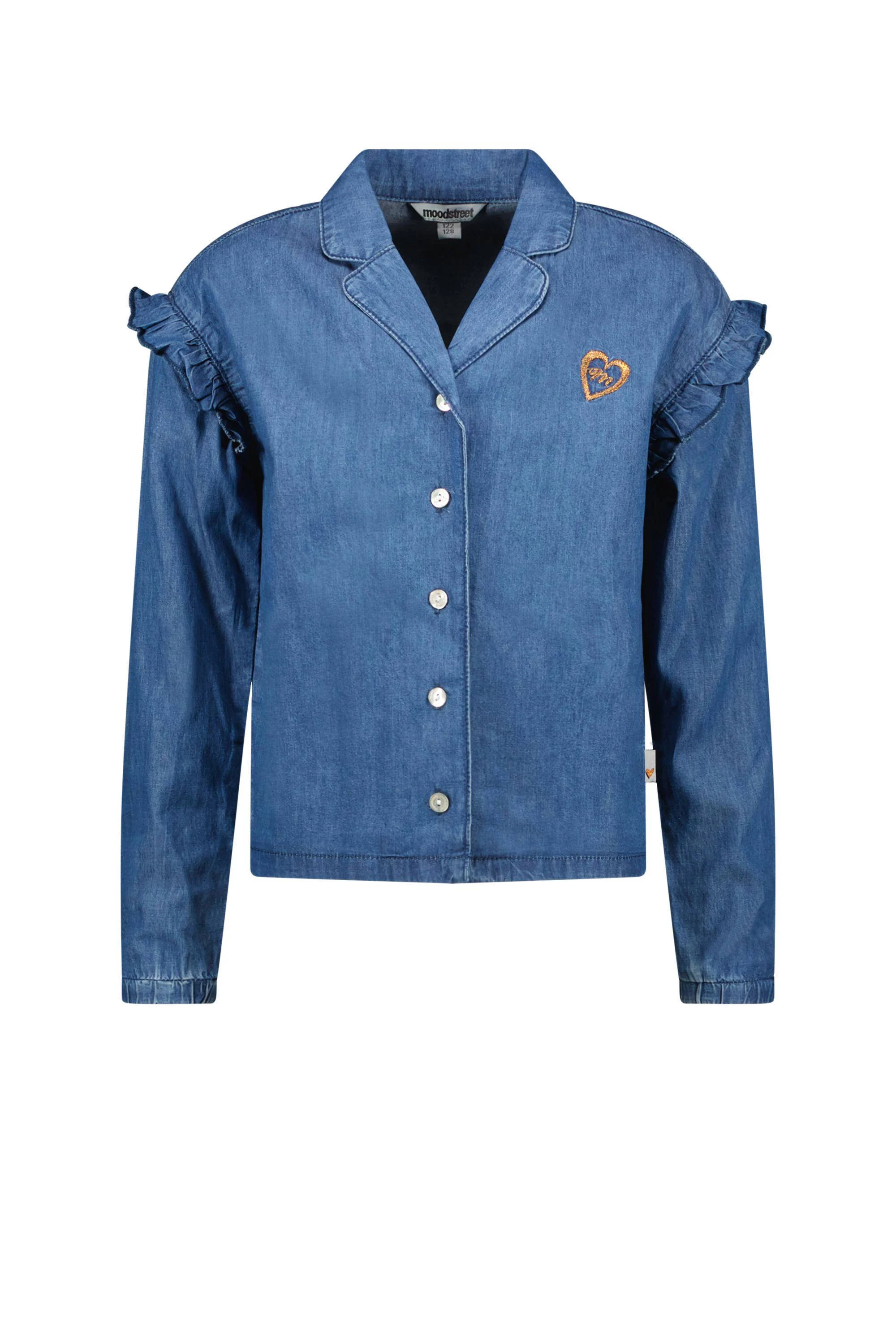 Moodstreet spijkerjasje soft blue