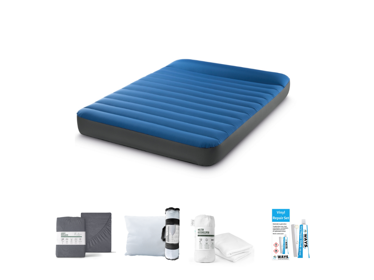 Intex TruAire Outdoor 191 x 137 cm Luchtbedset - 5-delig
