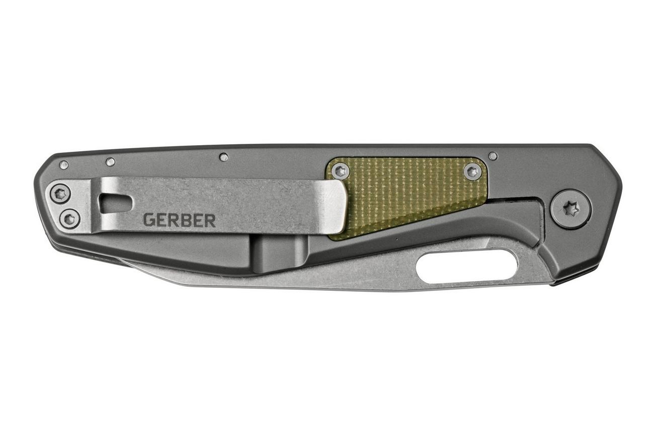 Gerber Slimsada 1064426 Green Micarta zakmes