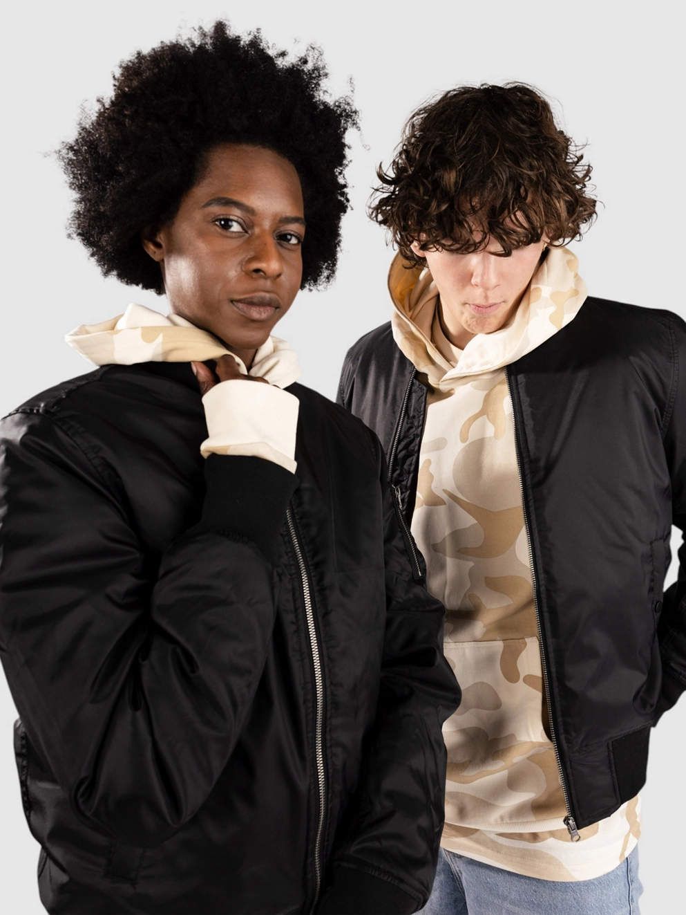 Urban Classics Basic Bomber Jacket black