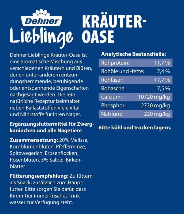 Dehner Lieblinge Kräuter-Oase, 6x150 g