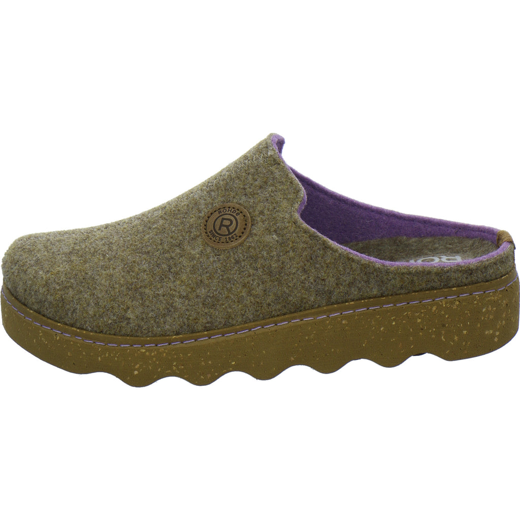 Rohde Hausschuhe Damen Damen Foggia taupe