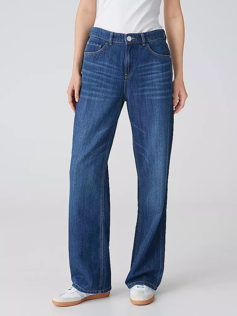 OPUS Jeans Wide Leg OFLOW TOKIO blau