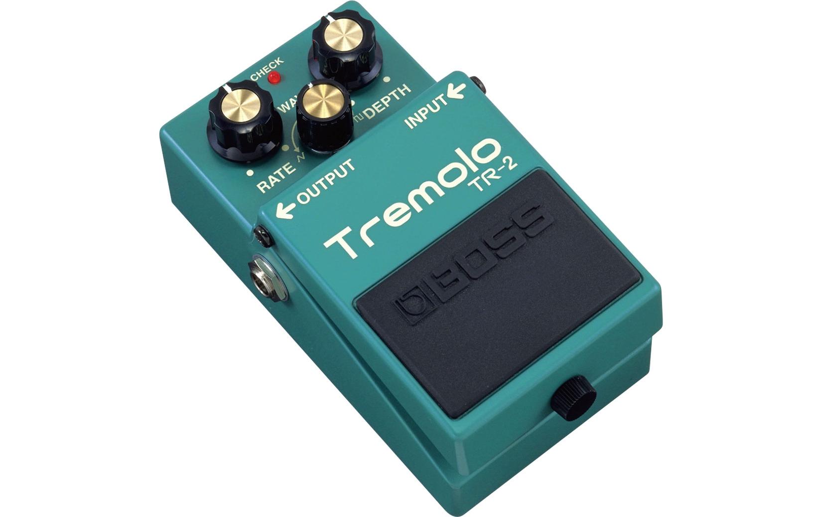 Pedal TR-2<br>Tremolo-Effektpedal mit vielfältigen Modulationseffekten