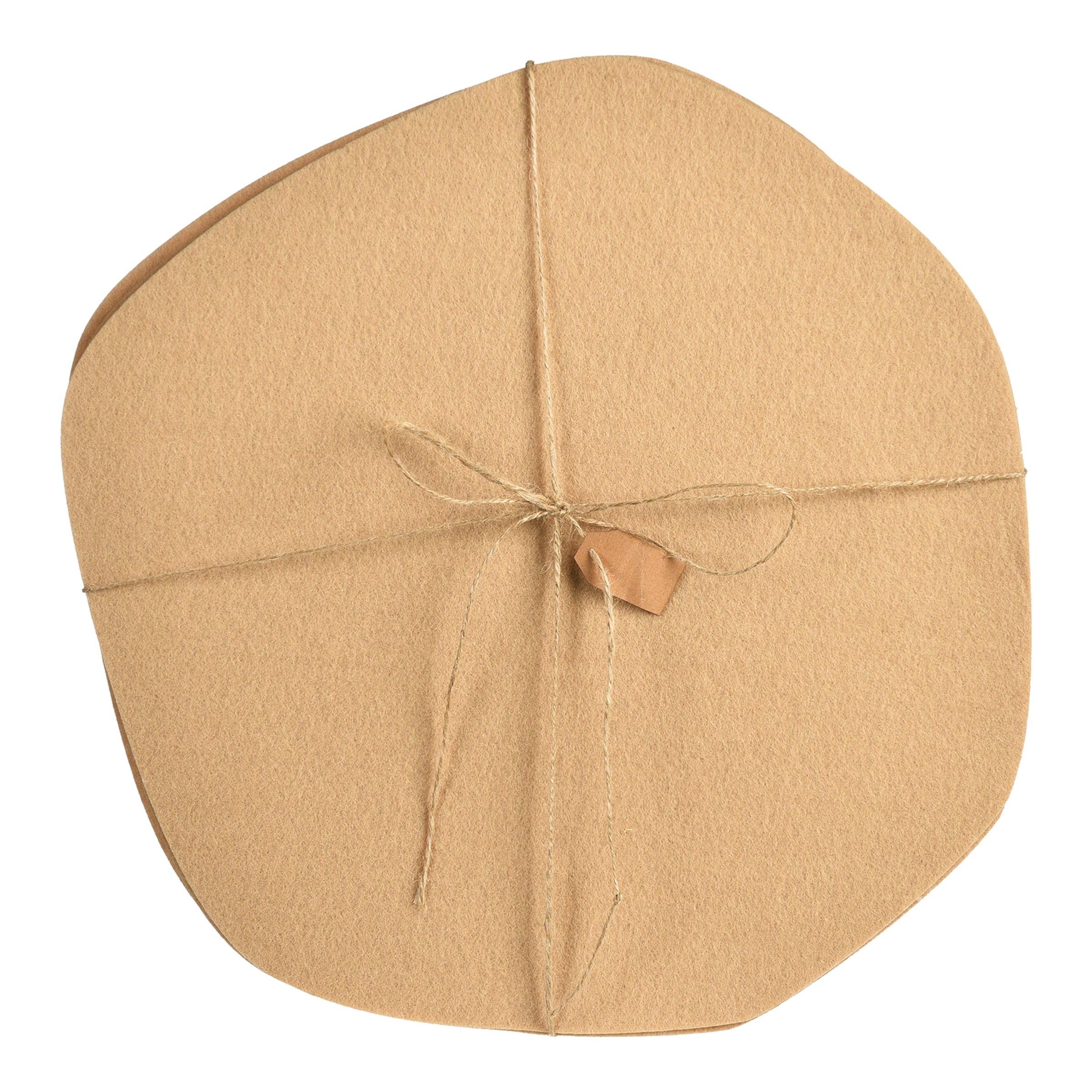beige, ⌀ 38 cm, 4 Stück