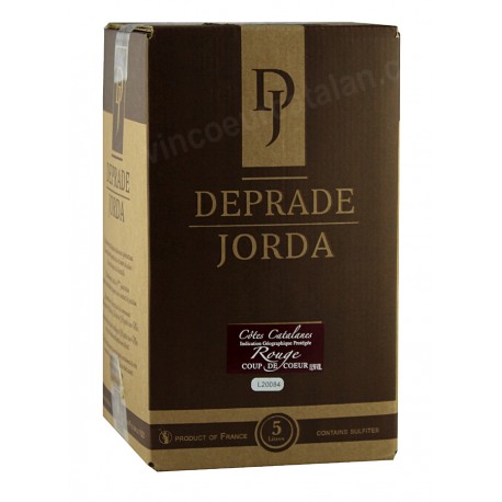 Deprade Jorda - Fontaine à Vin - Rouge Coup de Coeur - 5L