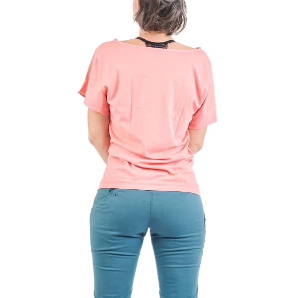 T-shirt escalade NOGRAD 4 ELEMENTS FRAMBOISE