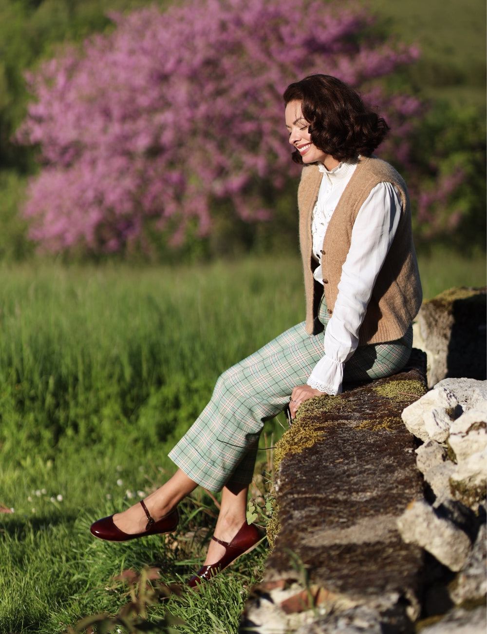 Thea ballerina - Ox Blood
