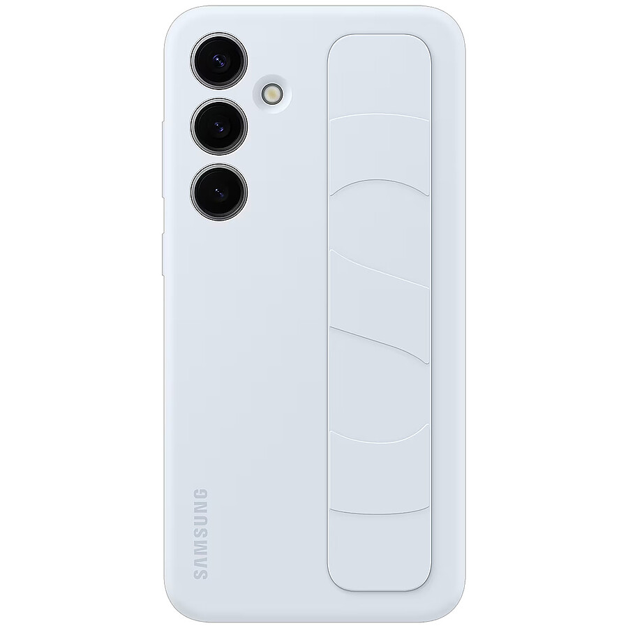 Samsung Coque silicone avec Lanière (Bleu) - Samsung Galaxy S24+