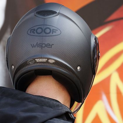 Casque ROOF WISPER CARBON - Carbone / Noir