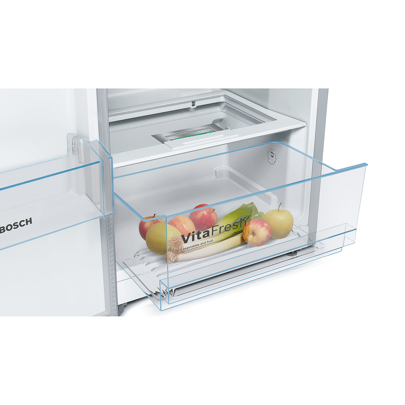 BOSCH Stand-Kühlschrank KSV36VBEP - schwarz - E