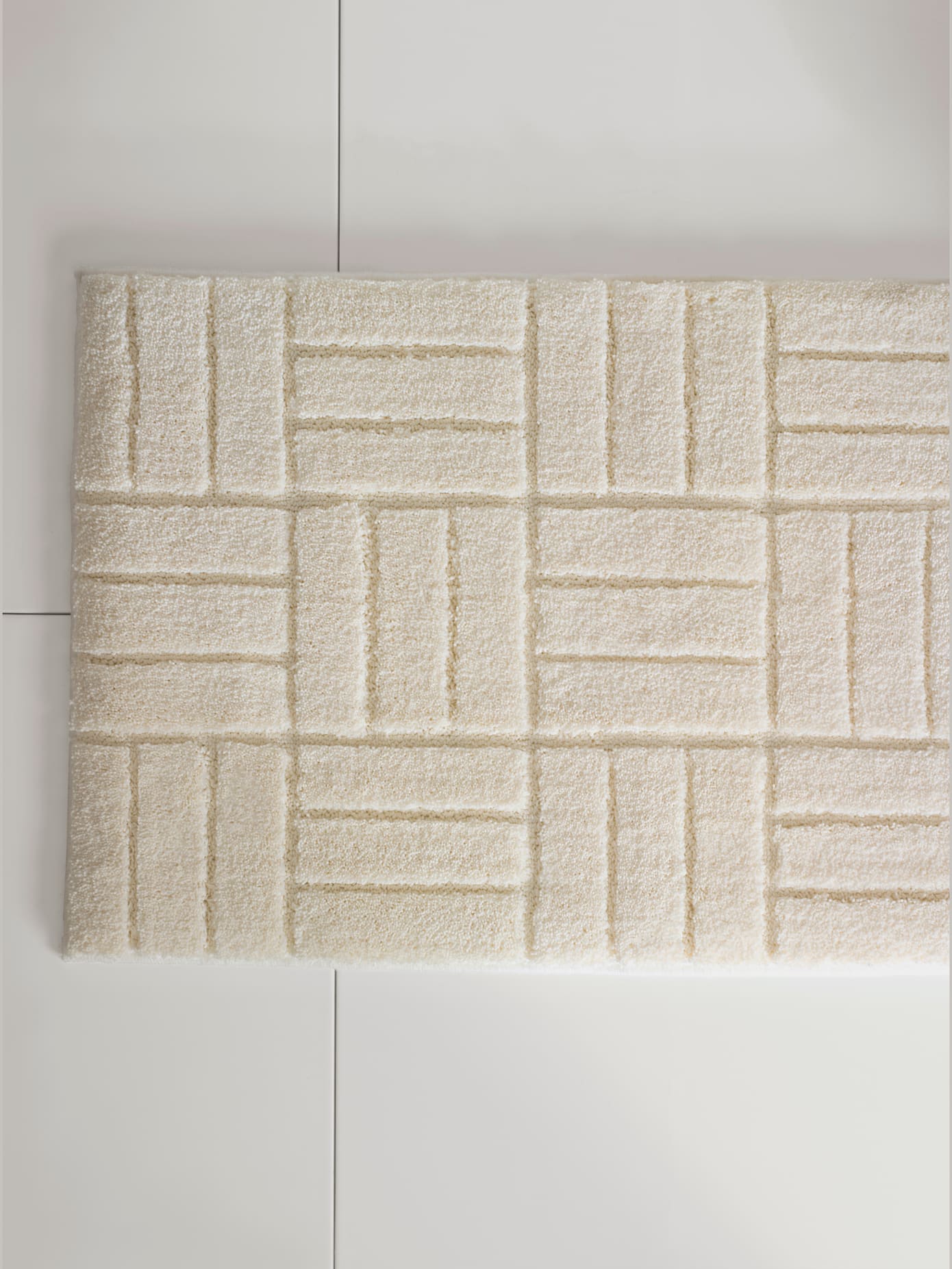 Tapis de bain polyester facile à entretenir