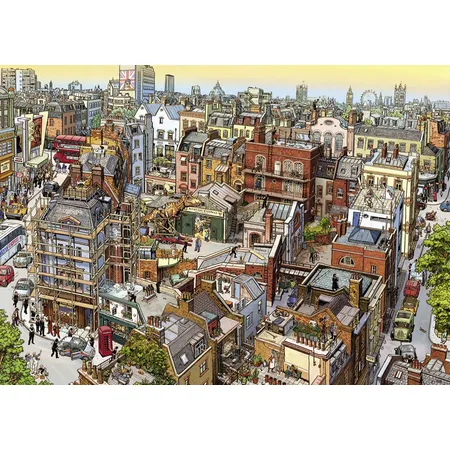 Heye Puzzle - Sherlock & Co., Göbel/Knorr, 2000 Teile