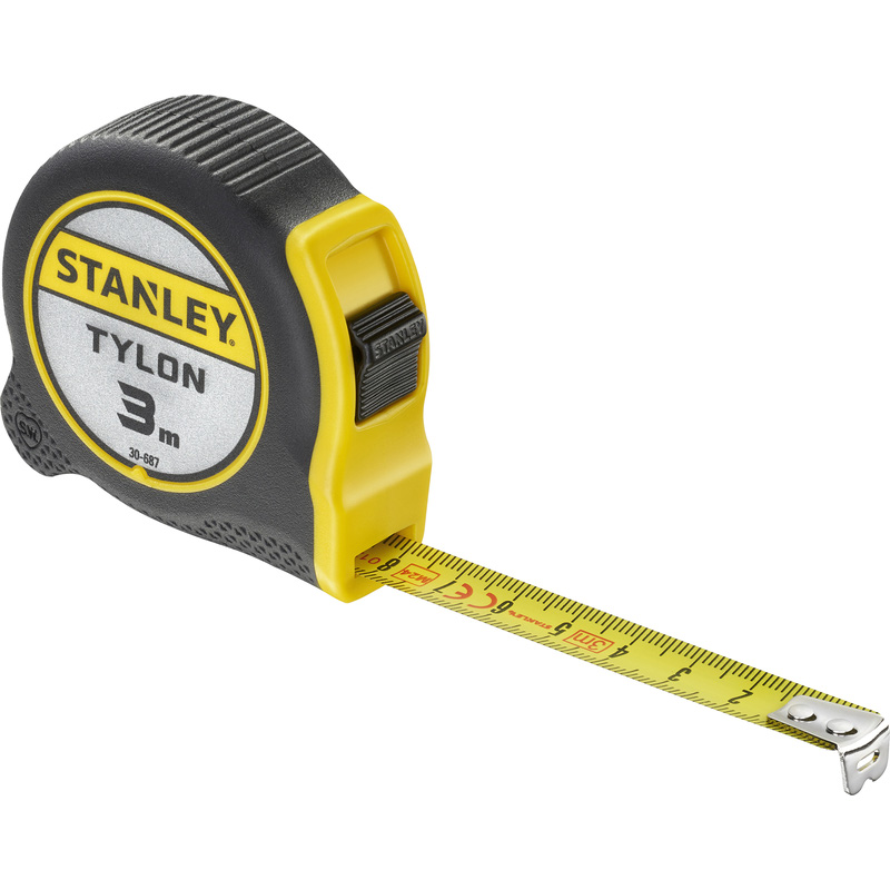 Stanley Tylon rolbandmaat 3m 12.7mm
