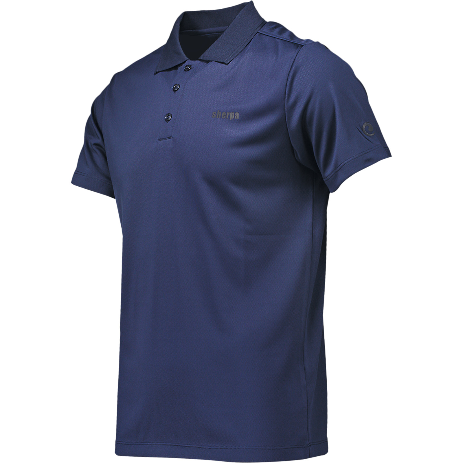 Sherpa Herren-Poloshirt Tamur S, braun