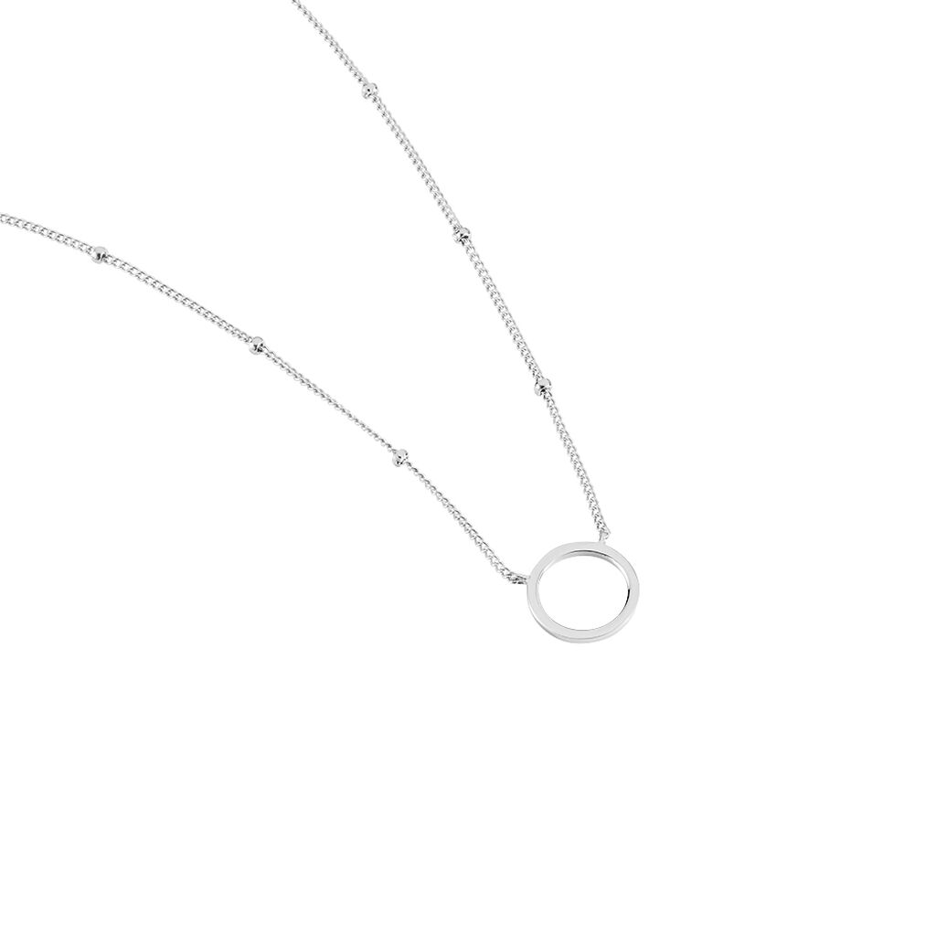 Collier Argent Blanc Cari