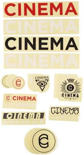 Cinema Assorted Sticker Pak | SkatePro