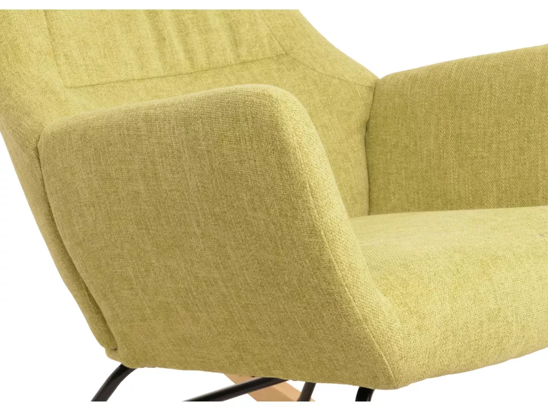 Chaise à bascule MCW-N13, vert