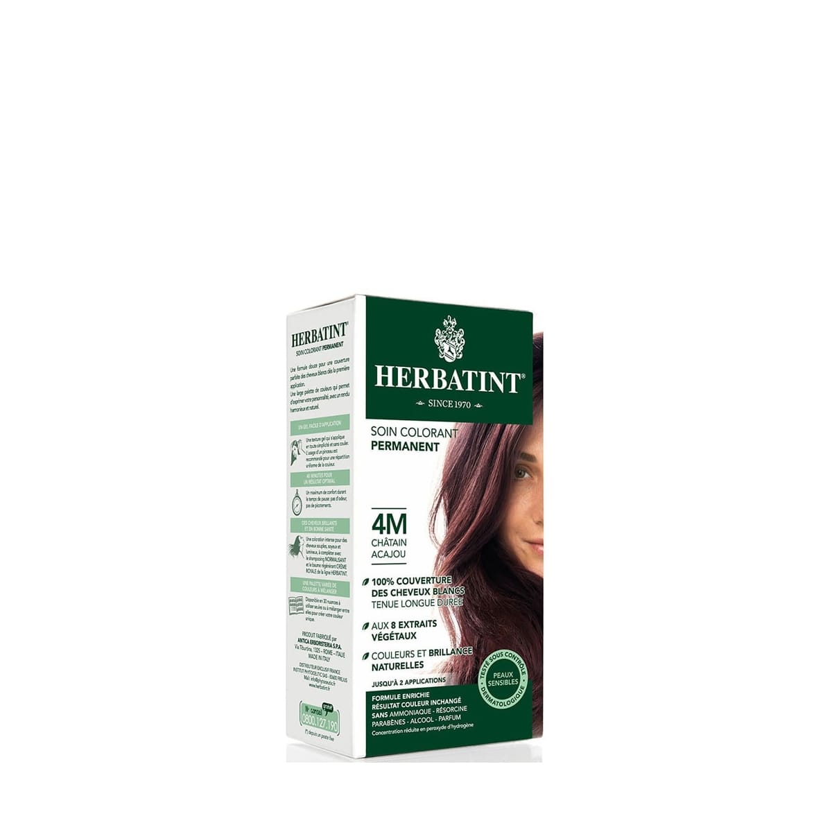 Herbatint M - Acajou Herbatint M - Acajou Soin Colorant Permanent