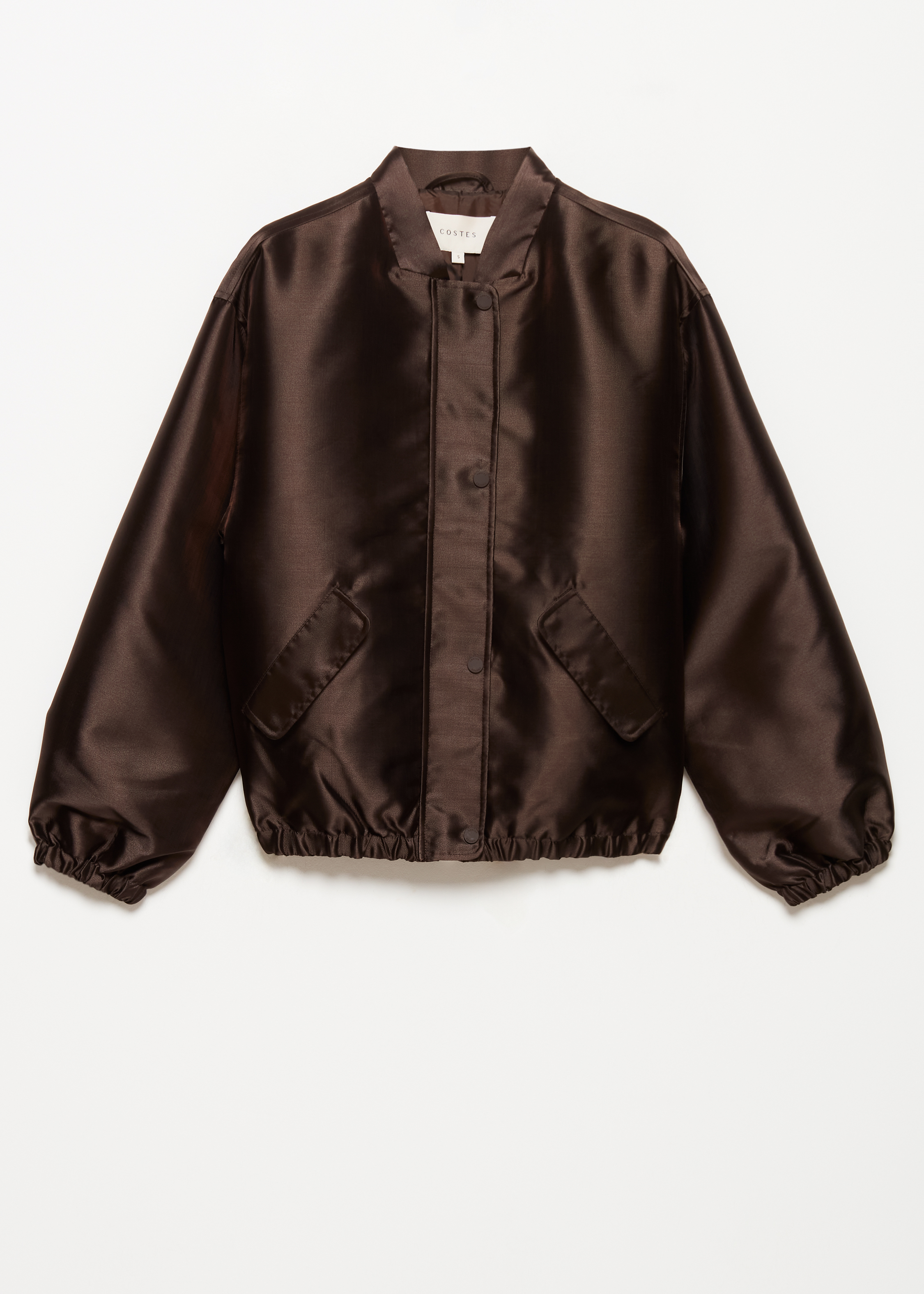 Shiny bomber jacket