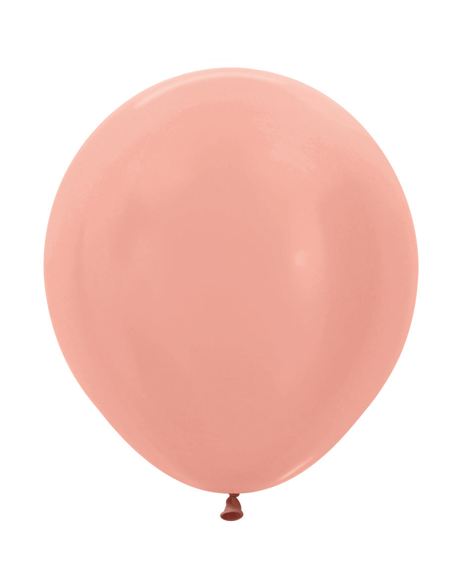Rose Gouden Ballonnen Metalic 45cm 2st