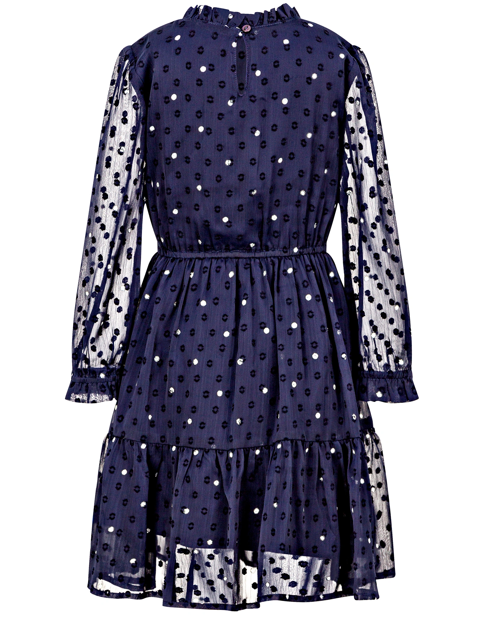 Langarm-Kleid PREZIOSA in navy