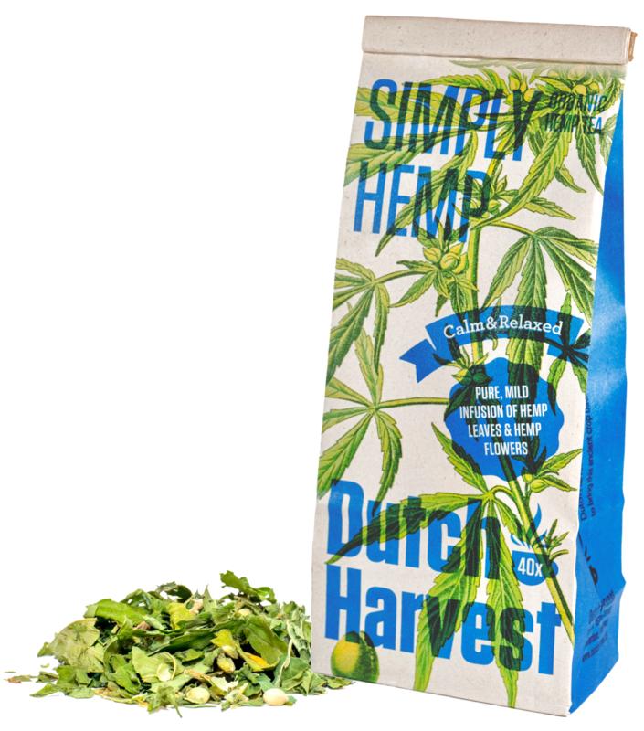 Dutch Harvest Simply hemp organic tea bio (40 gr)