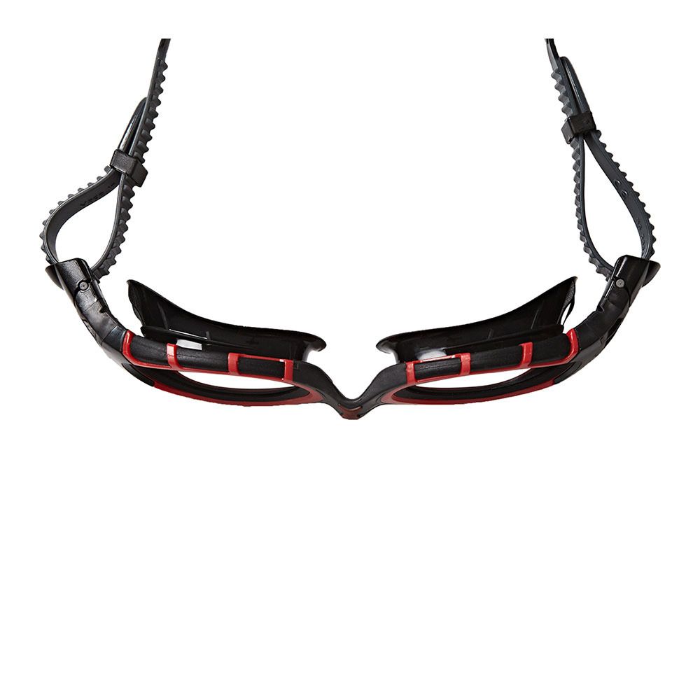 Zoggs PREDATOR FLEX - Lunettes de natation polarisés red/black/smoke polar