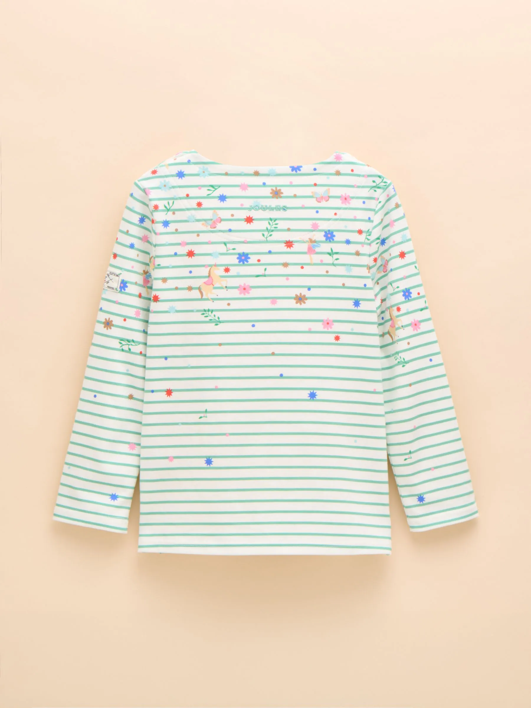 Groen - Joules Girls' Harbour Long Sleeve Jersey Top