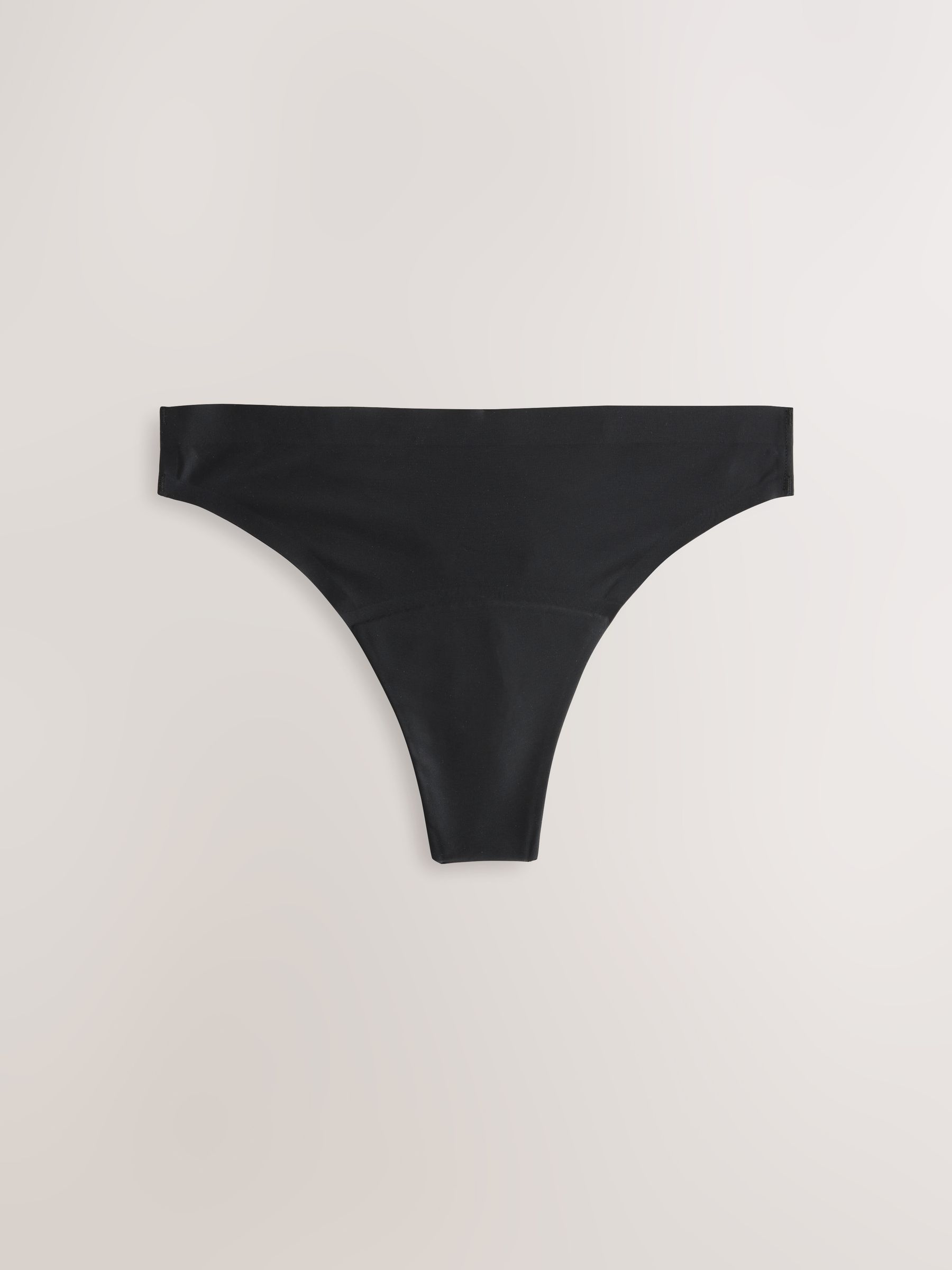 Zwart / Praline Huidskleur / Roze Bloemen - No VPL Light Flow Period Knickers 4 Pack