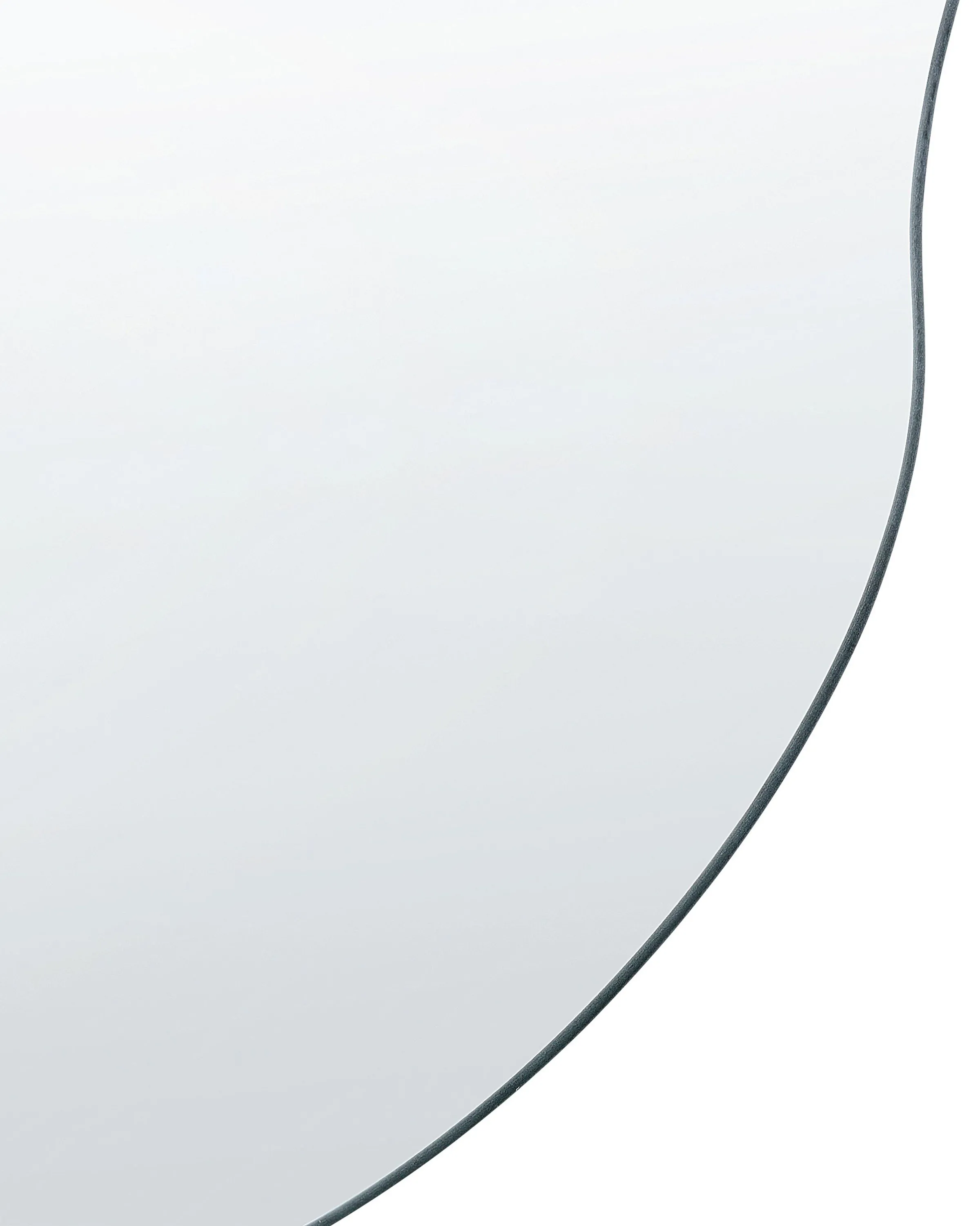 Wandspiegel AUXERRE 40 cm 80 cm Zilver