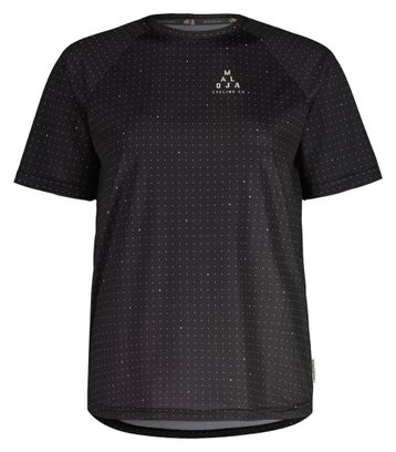 Maillot Manches Courtes Femme Maloja SandlingM. Multi Noir