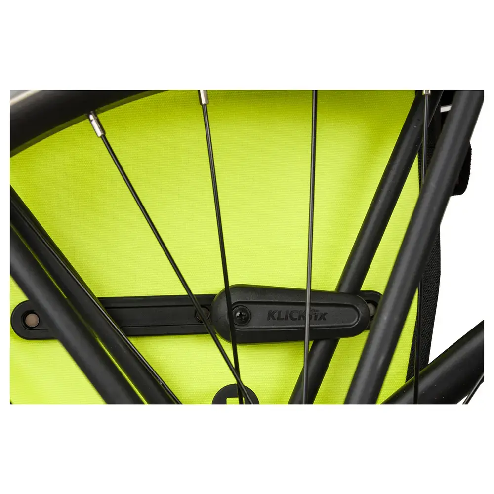 AGU Clean Single Shelter Click'nGo Medium 17L Fietstas Neongeel