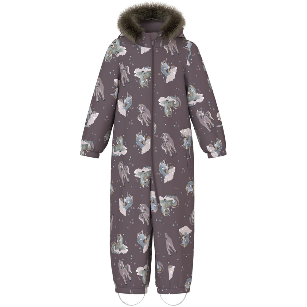 Køb Name It Sparrow Unicorn Sky Snow10 Flyverdragt AOP Fo Noos